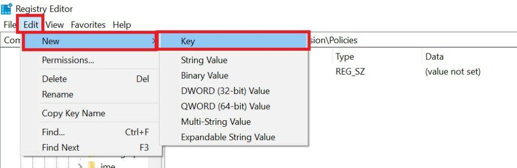 edit registry to disable low disk space notification on Windows