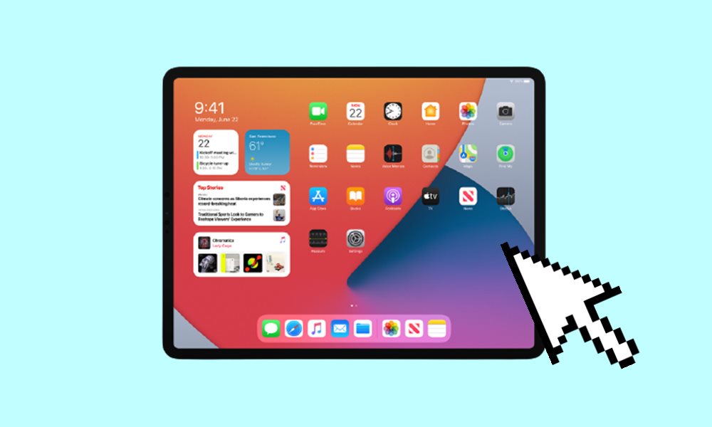 fix mouse pointer size issue iPadOS 14.2 update