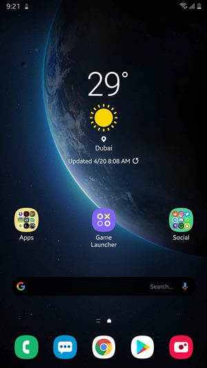 galaxy s7 oneui 2.5 home