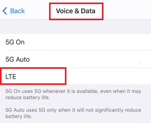 save battery life on iPhone 12 5G