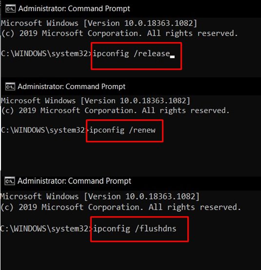 ip network commands