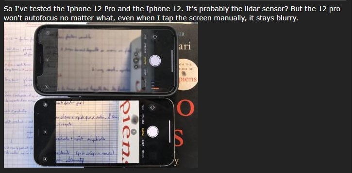 iphone 12 vs pro сравнительный тест