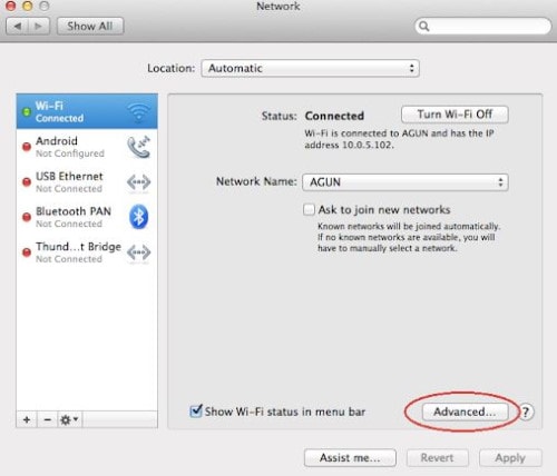 How To Forget A Wi Fi Network On Mac Previously Connected To