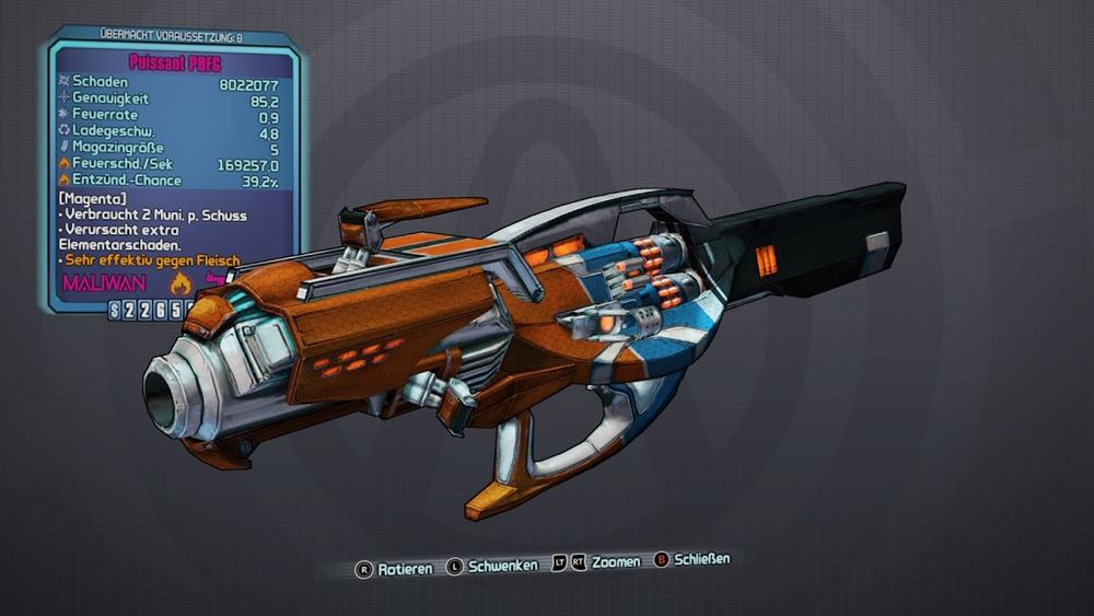 rocket launcher borderlands 2 weapons