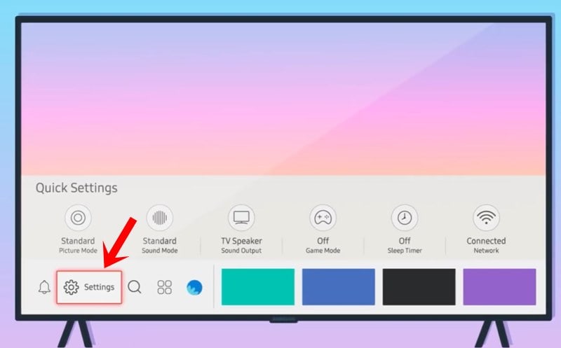 samsung tv settings