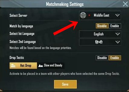 select server