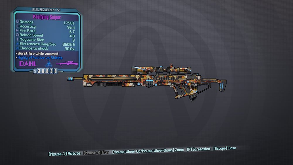 sniper borderlands 2 weapons