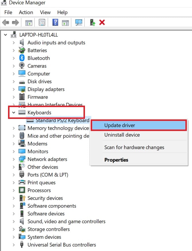 uninstall or disable driver to fix attempeted tow rite to read-only memory on Windows 10