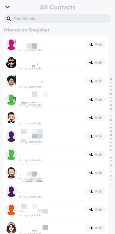 How To Find Deleted Friends In The Snapchat App