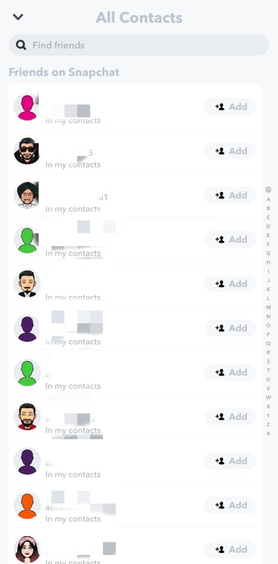 How To Find Deleted Friends In The Snapchat App