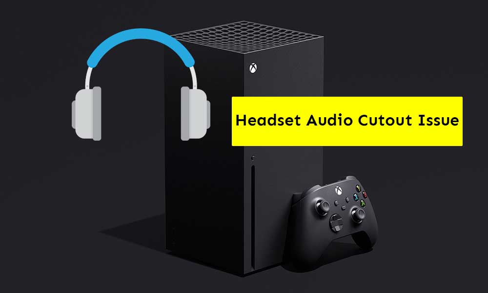 Headset audio xbox top series x
