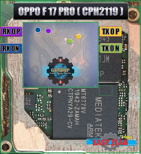 Oppo F17 Pro CPH2119 ISP PinOUT | Test Point