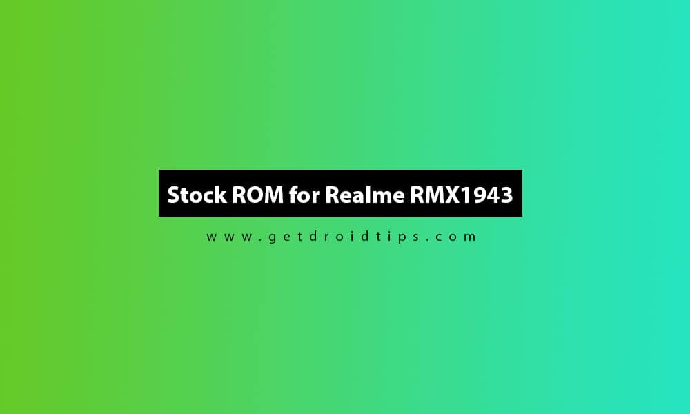 Realme RMX1943