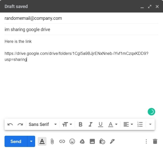 How to Share Google Drive Folders with Non-Gmail users