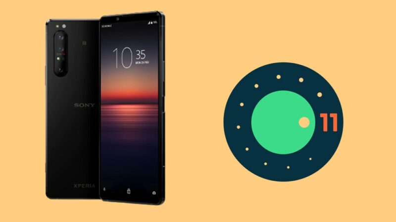 Sony Xperia 1 II android 11