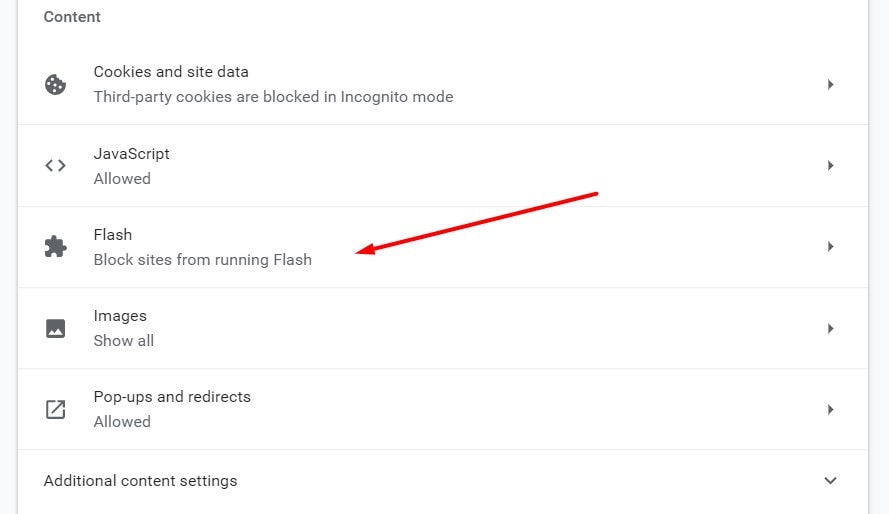 how to unblock adobe flash player chrome mac