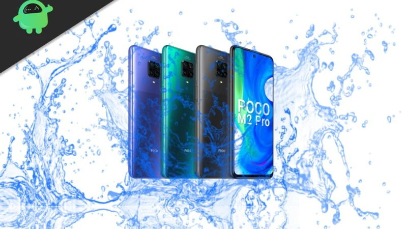 Xiaomi Poco M2, M2 Pro, and C3 Waterproof Test