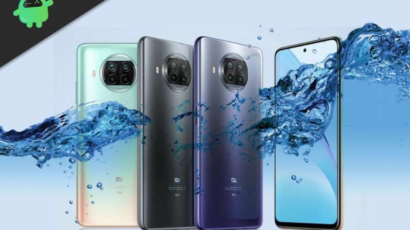 Xiaomi Redmi Note 9 5G and 9 Pro 5G Waterproof Test