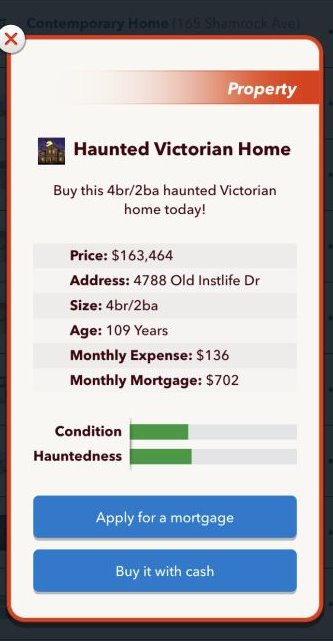 bitlife-haunted-home