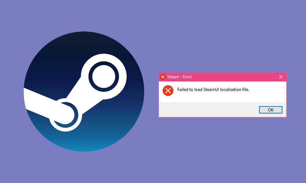 fix Steam Failed to Load Overlay Localization File error