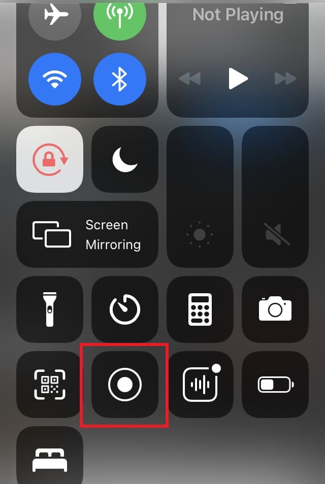 Save Instagram audio messages using iPhone screen recording