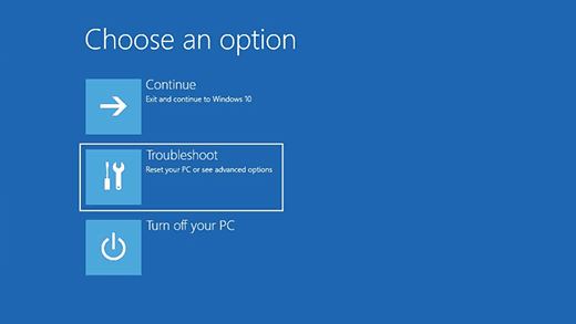 Windows Advance uitvoeren vanuit veilige modus
