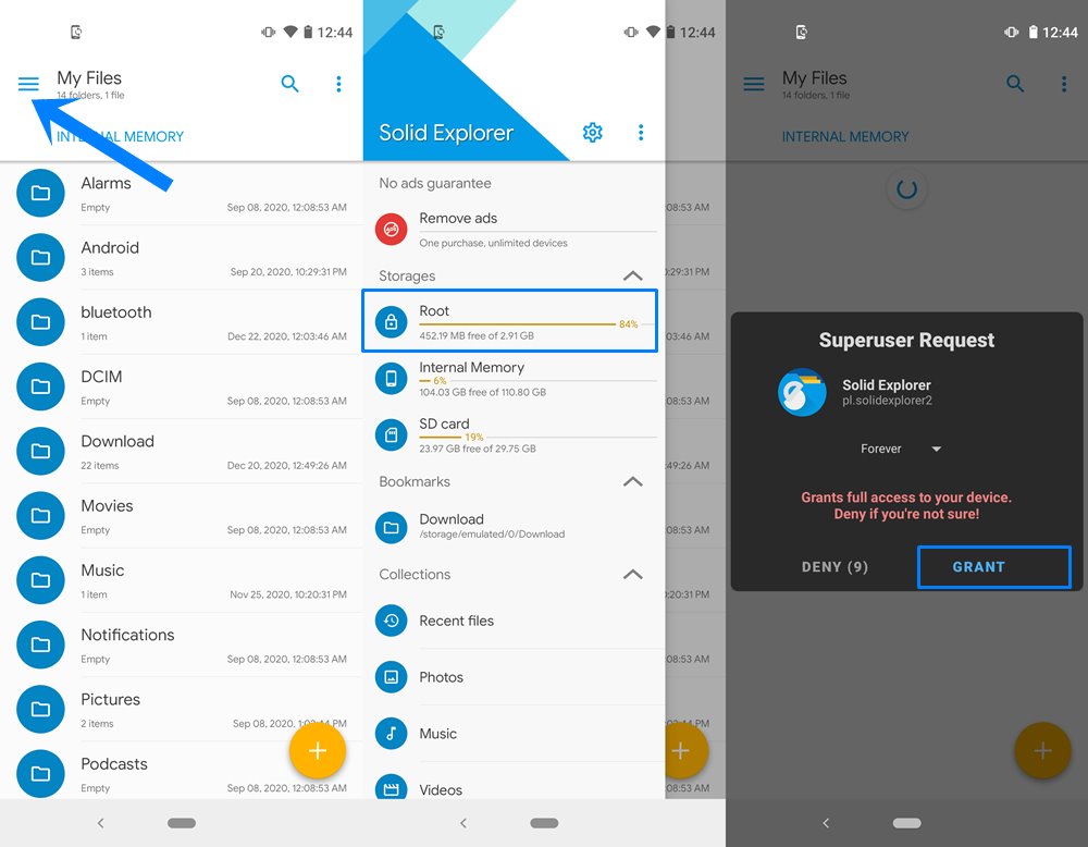 root access file explorer