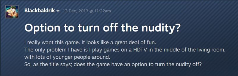 steam turn off nudity rust