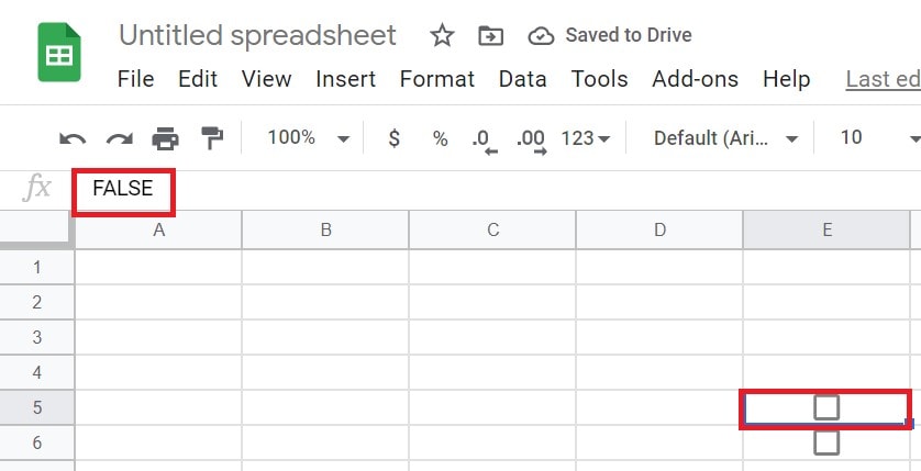 checkboxes upon unchecking displays value as False