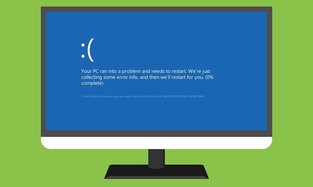 unexpected-kernel-mode-trap-error-windows-10