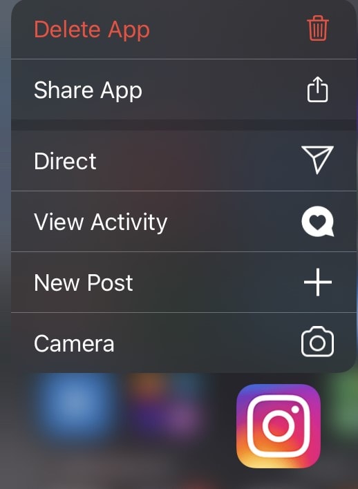 uninstall and reinstall Instagram to fix notifications not showing issue