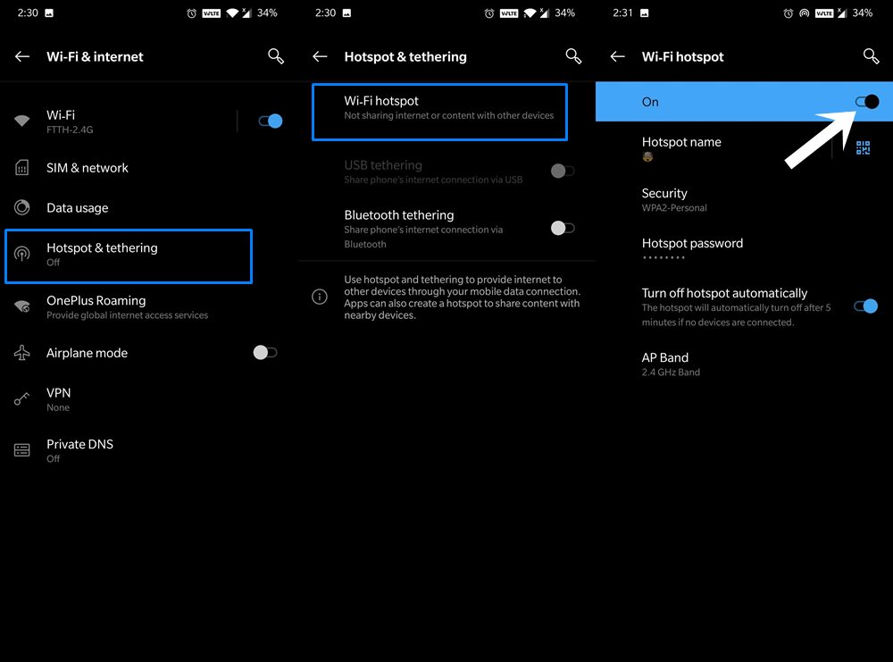 wifi hotspots android