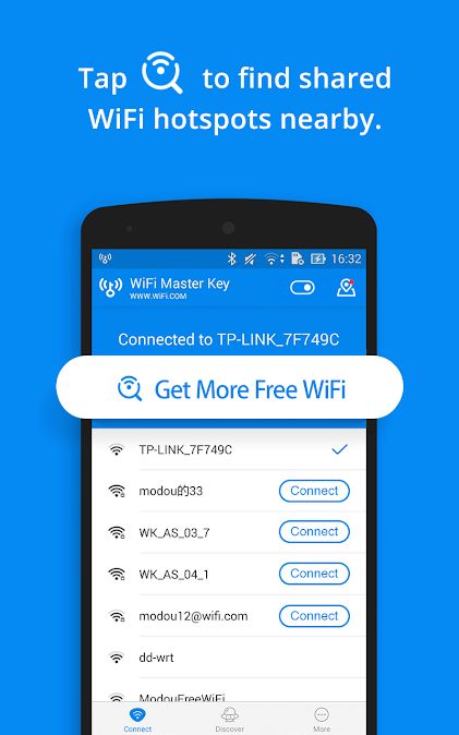 wifi master find hotspots