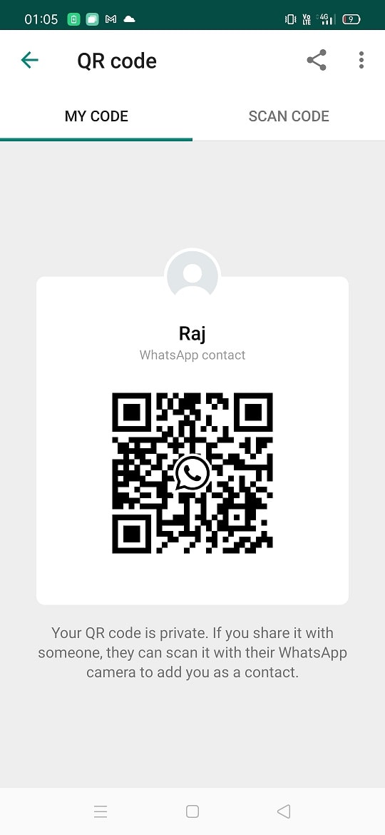 How To Add New WhatsApp Contact Using QR Code