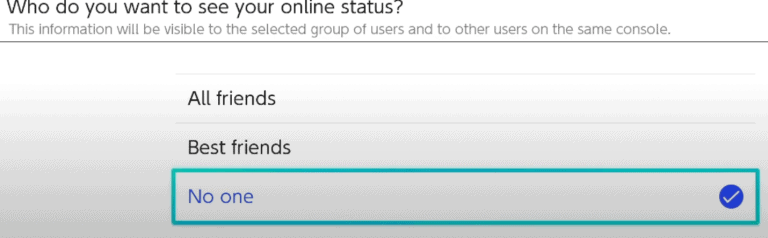 How to Appear Offline on Nintendo Switch