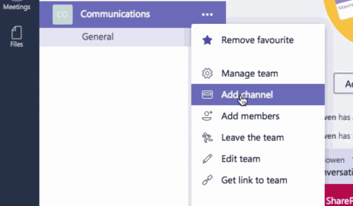 how do channels work in microsoft teams