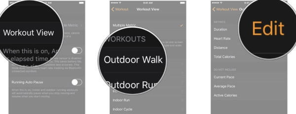 How to Customize the Workout Stats on Apple Watch