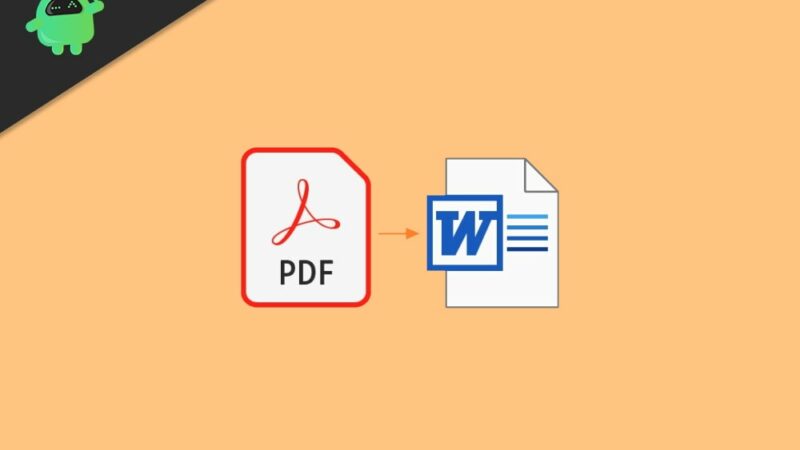 Fix PDF Will Not Convert to Word