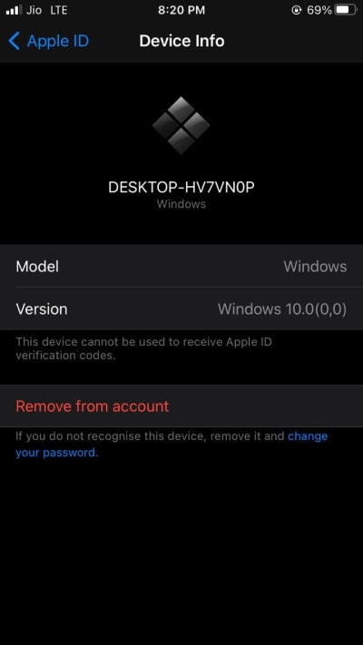 How to Remove a Trusted Device from Your Apple ID