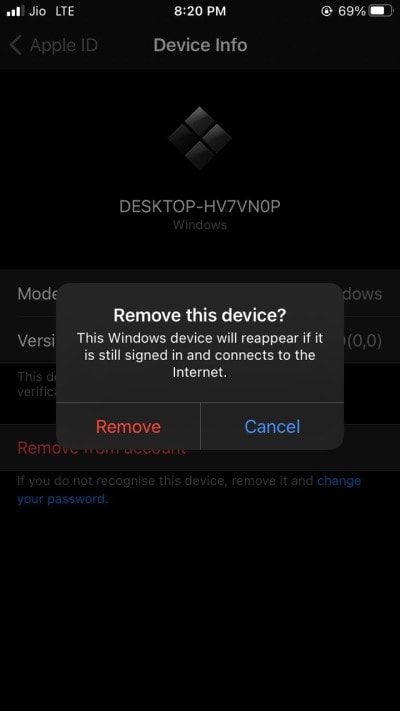 How to Remove a Trusted Device from Your Apple ID