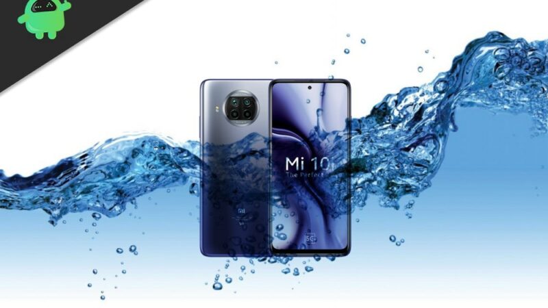 Is Xiaomi Mi 10i 5G Waterproof Smartphone