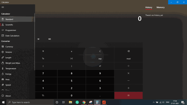 How to Keep Calculator always on top in Windows 10