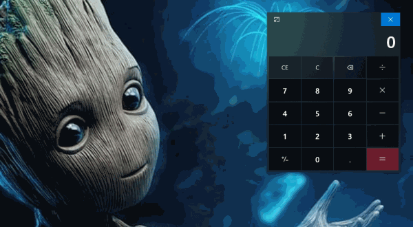 How to Keep Calculator always on top in Windows 10