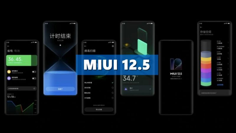 MIUI 12.5 Closed Beta for Xiaomi Redmi and Mi devices