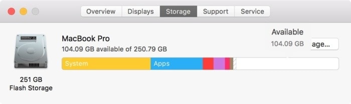 How to Reduce System Storage on Mac