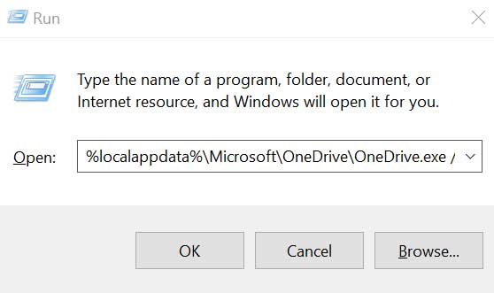 Fix: OneDrive Error Code 0x80070185 on Windows 10