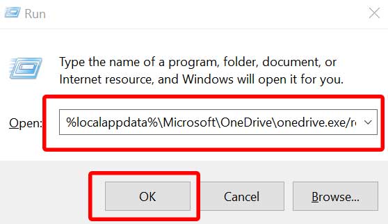 Fix: OneDrive Sign-In Error Code 0x8004de40 on Windows 10