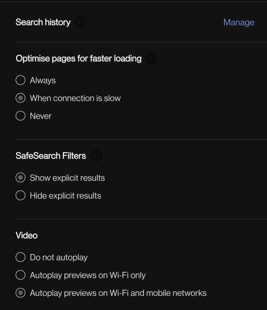 How to turn off Google SafeSearch?