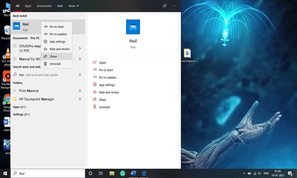 Fix: Windows 10 Mail App Search Results Disappear on Click