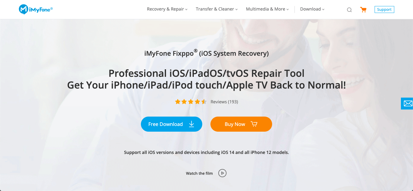 iMyFone Fixppo: Best-in-Class iOS System Recovery Tool